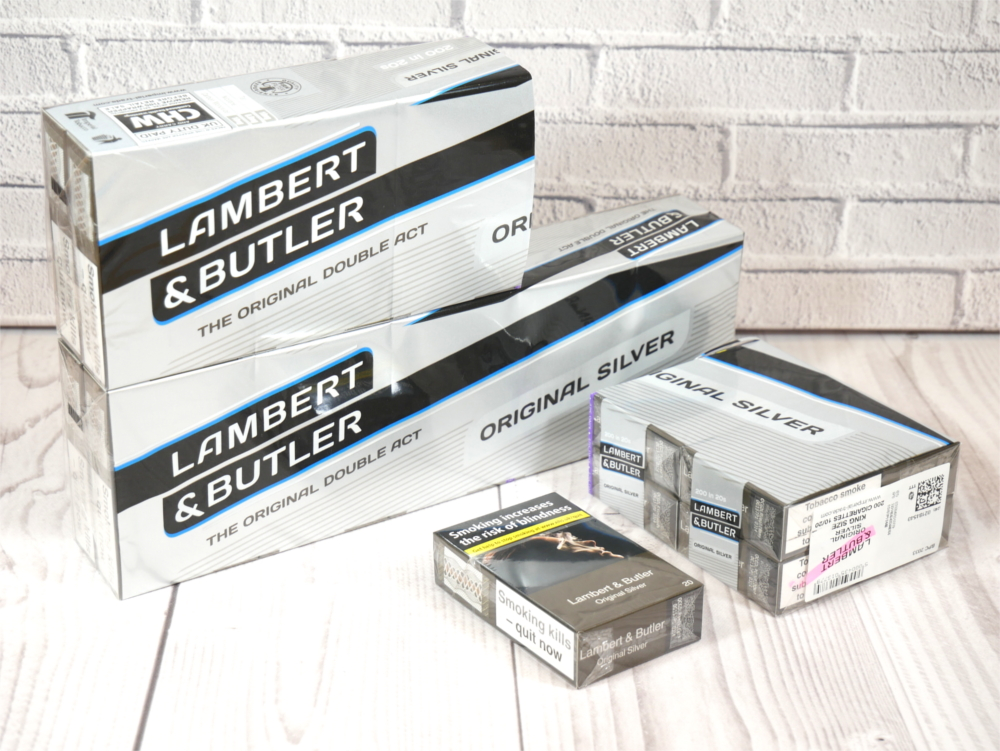 Lambert & Butler Original silver